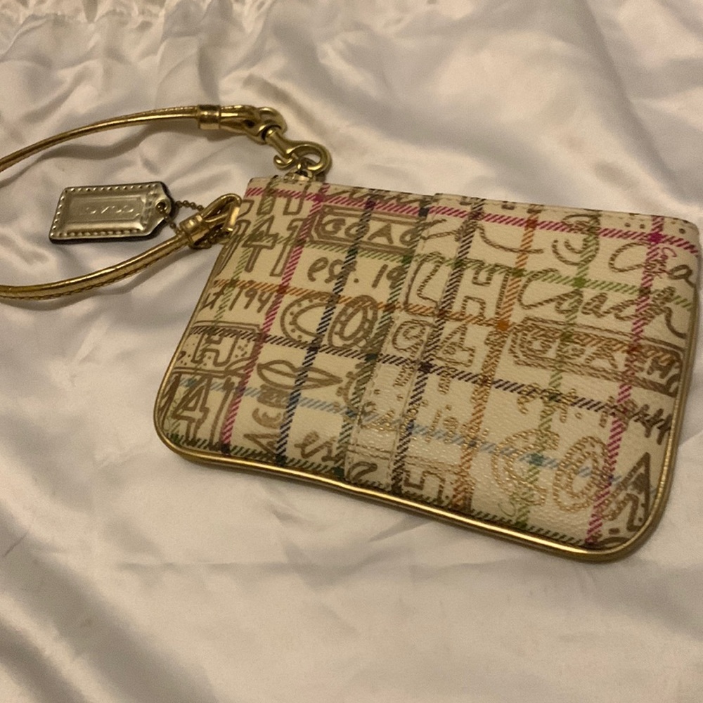 Coach wristlet